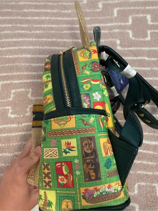 Disney Parks Loungefly Mickey Main Attraction Enchanted Tiki Room Mini Backpack main image 4